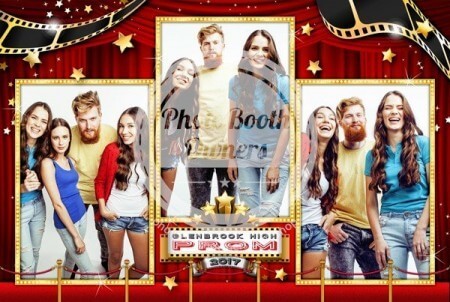 hollywood stars postcard